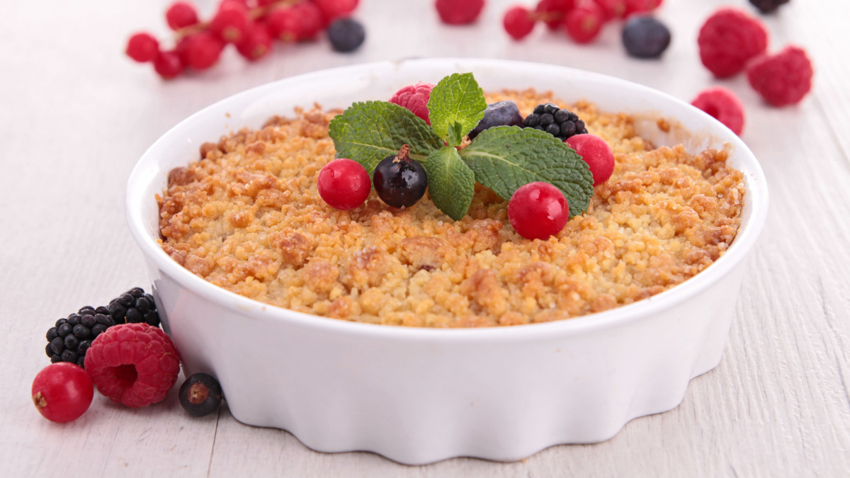 Fruit Crumble 