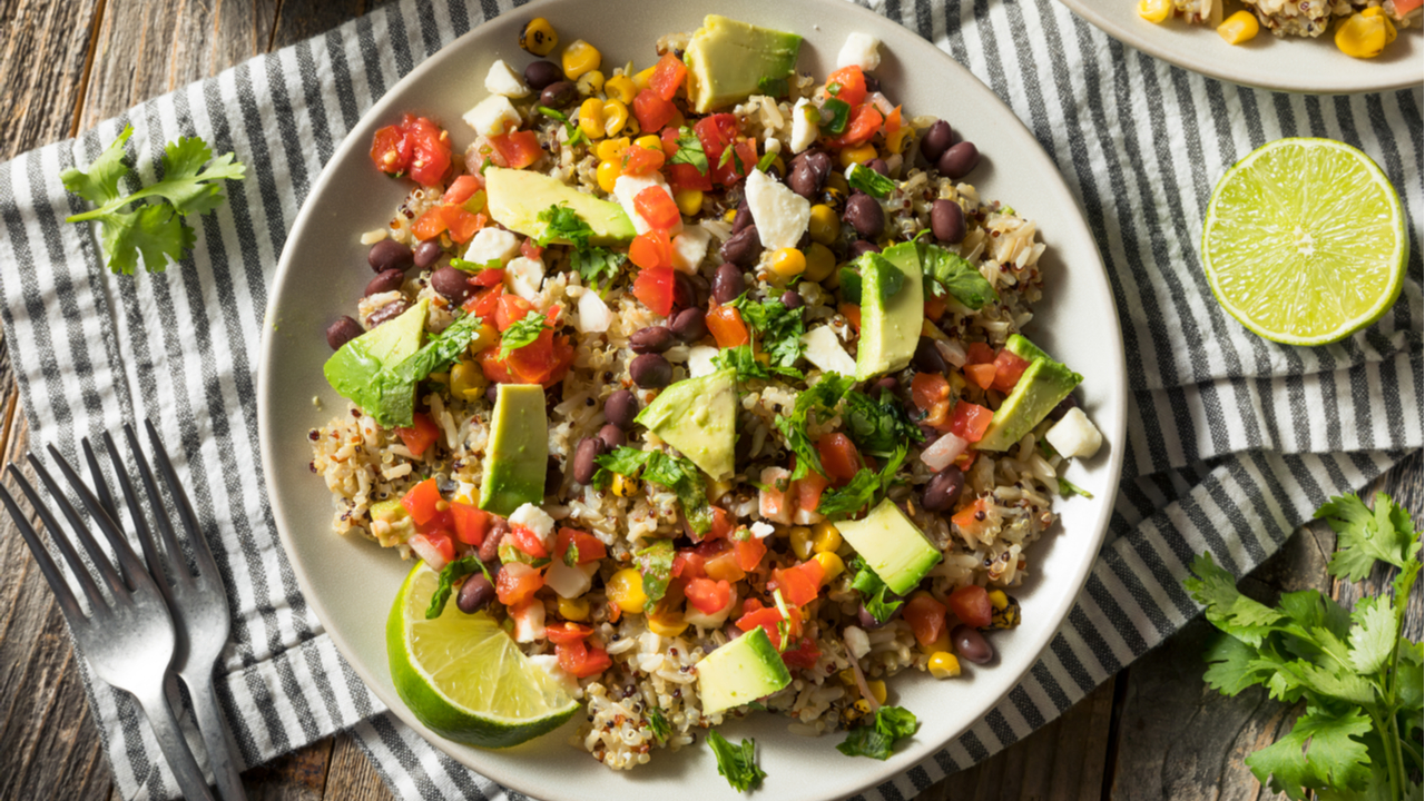 Veggie burrito bowl