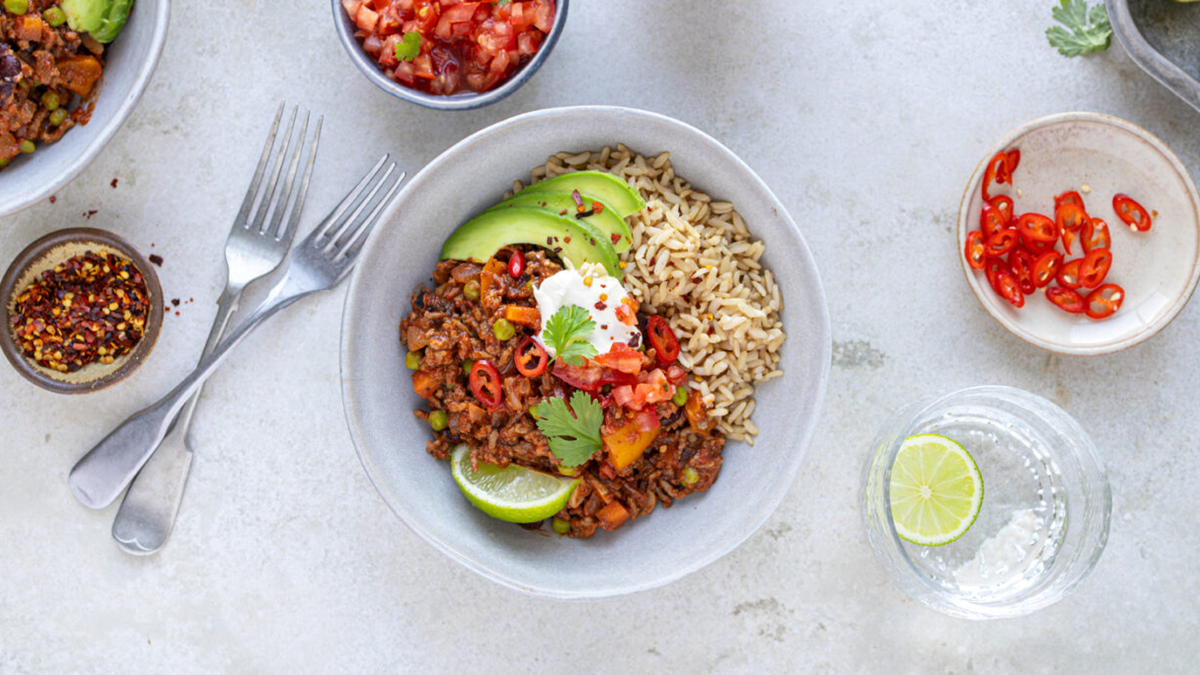 Beef chilli con carne