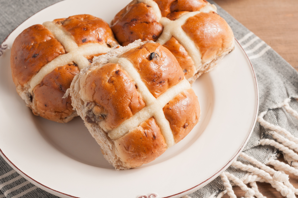 Hot cross buns