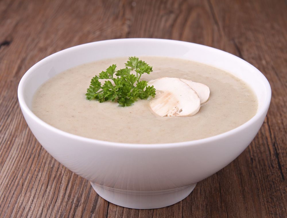 Cream of mushroom soup