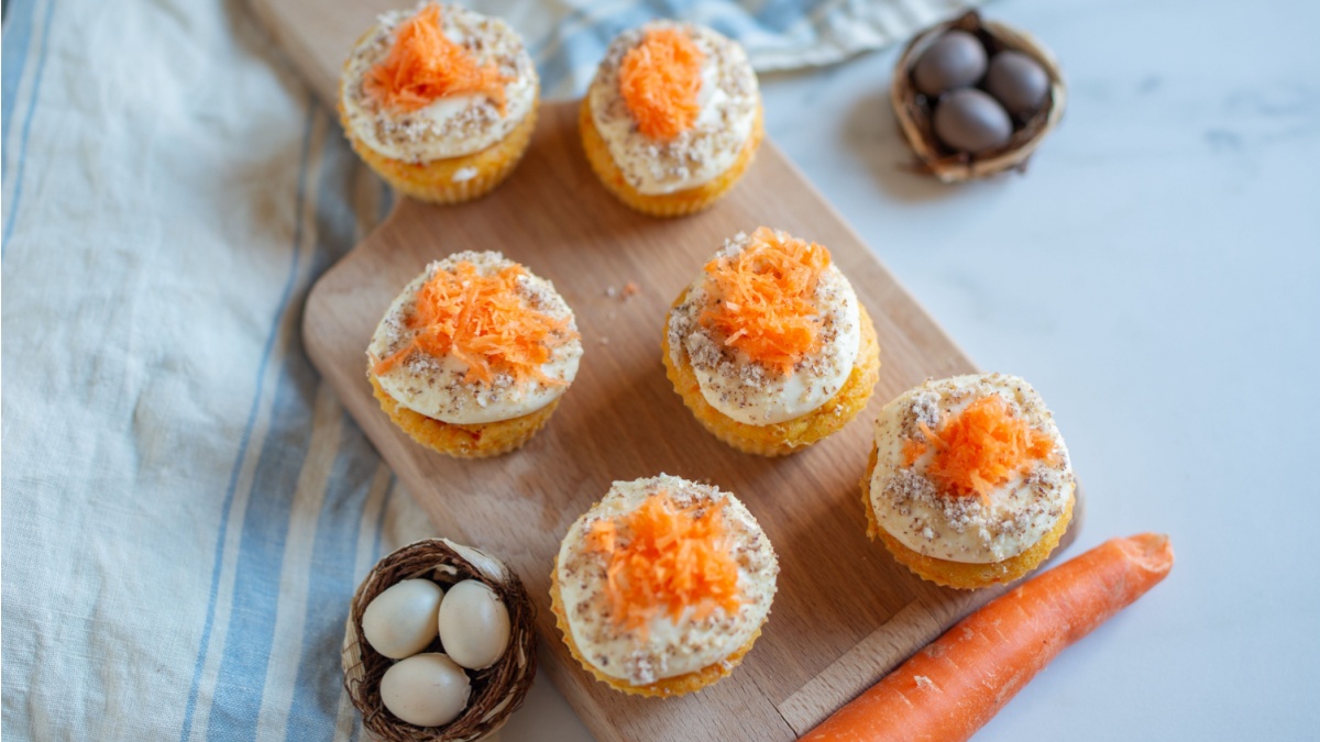 Carrot cupcakes