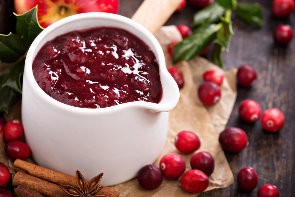 Traditional cranberry sauce