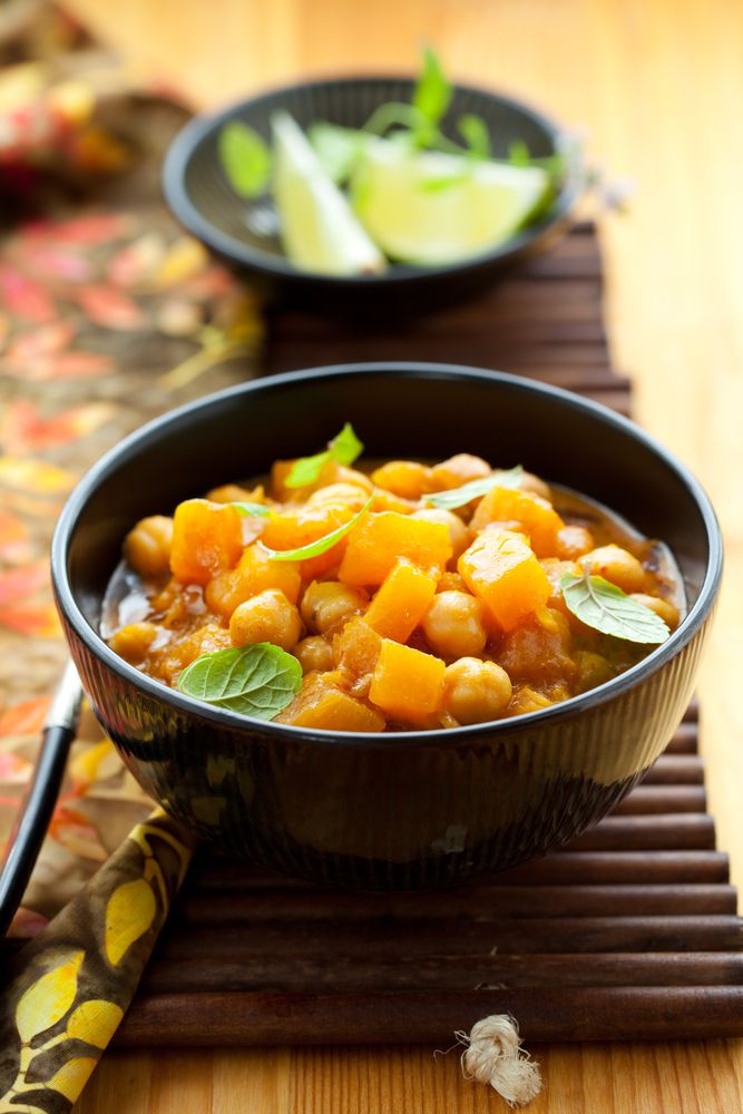 Thai butternut squash curry