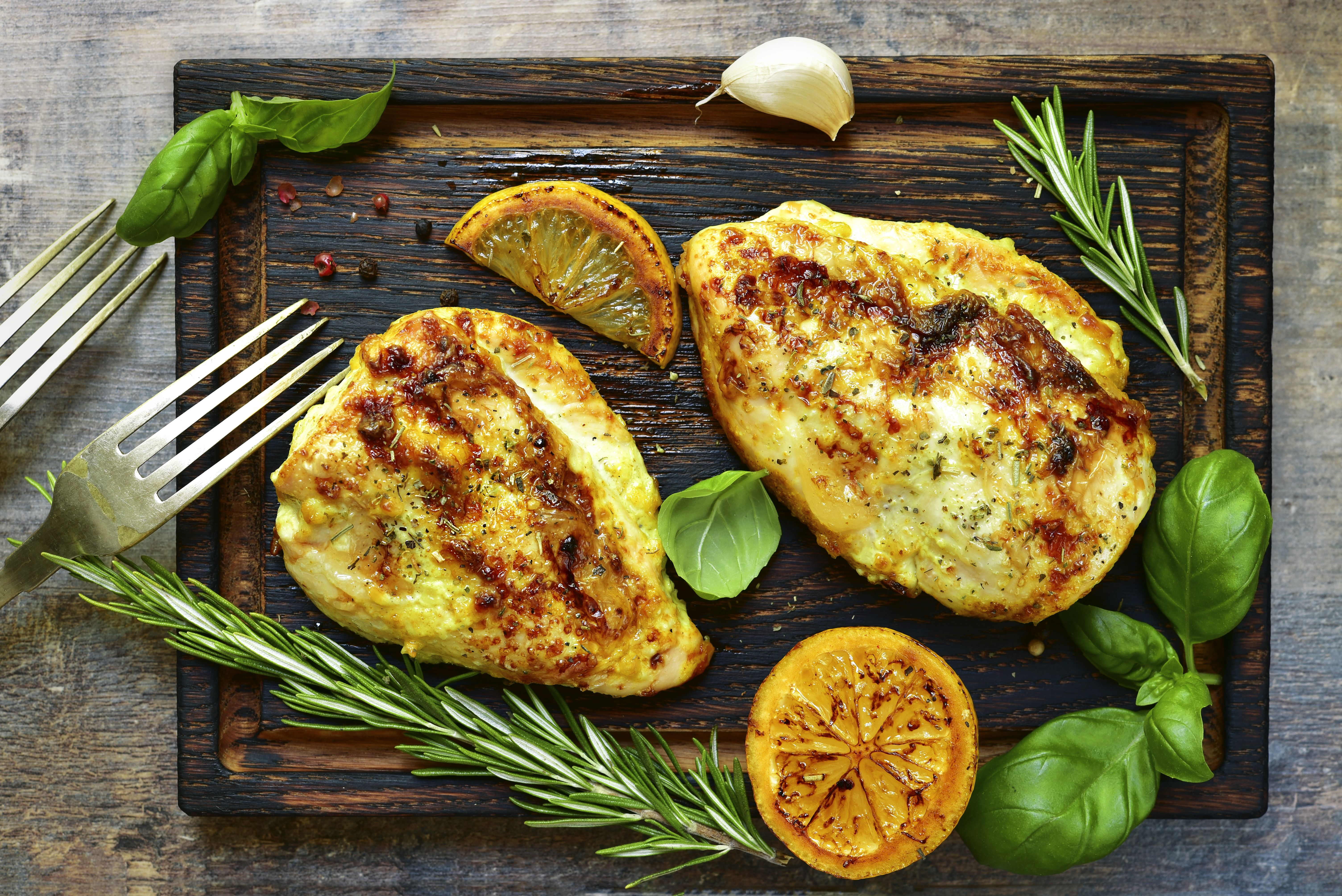 Lemon rosemary roast chicken