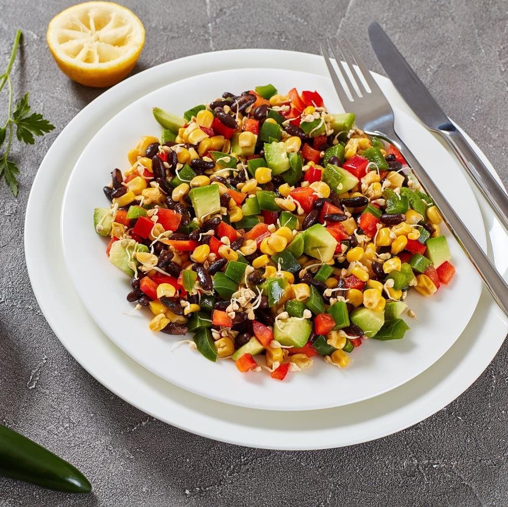 Mexican bean salad