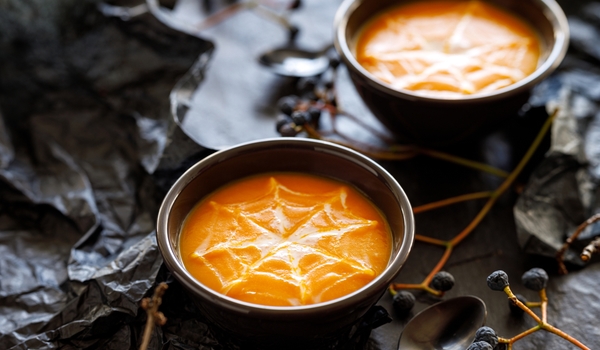 Spiced pumpkin soup