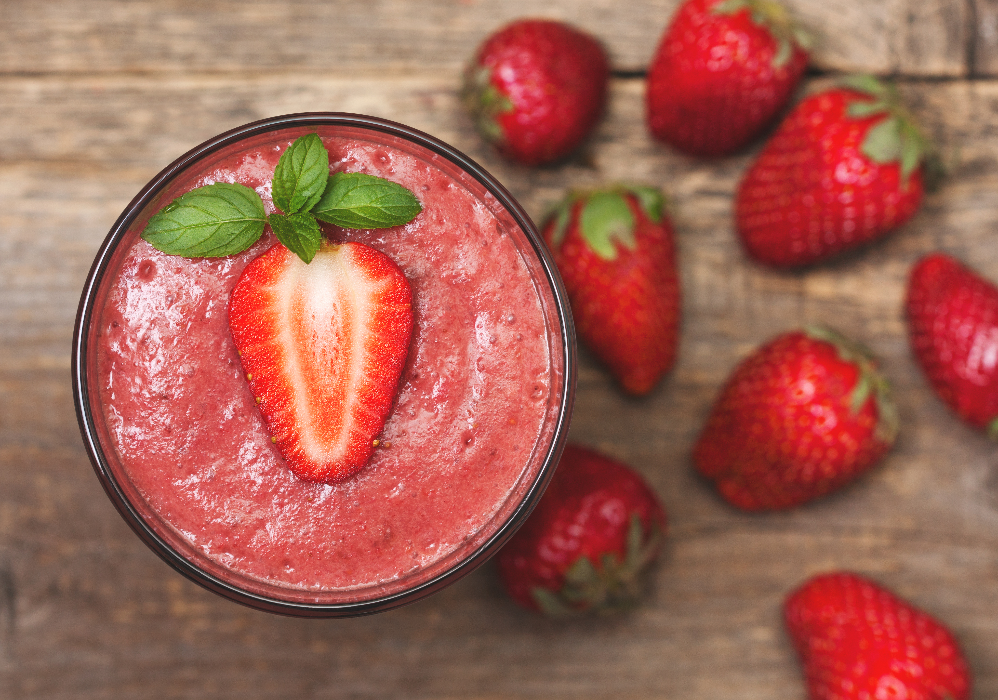 Strawberry smoothie